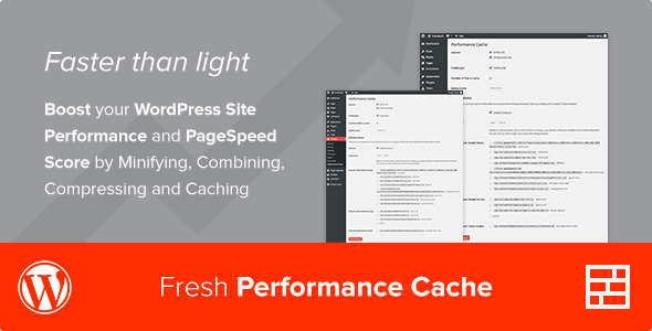 افزونه افزایش سرعت وردپرس Fresh Performance Cache v1.0.6
